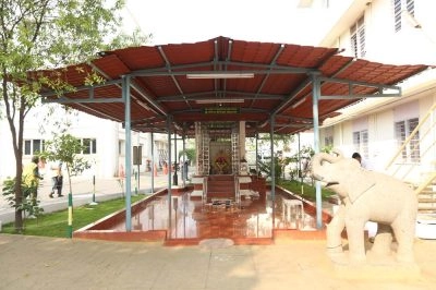 Temple in Campus